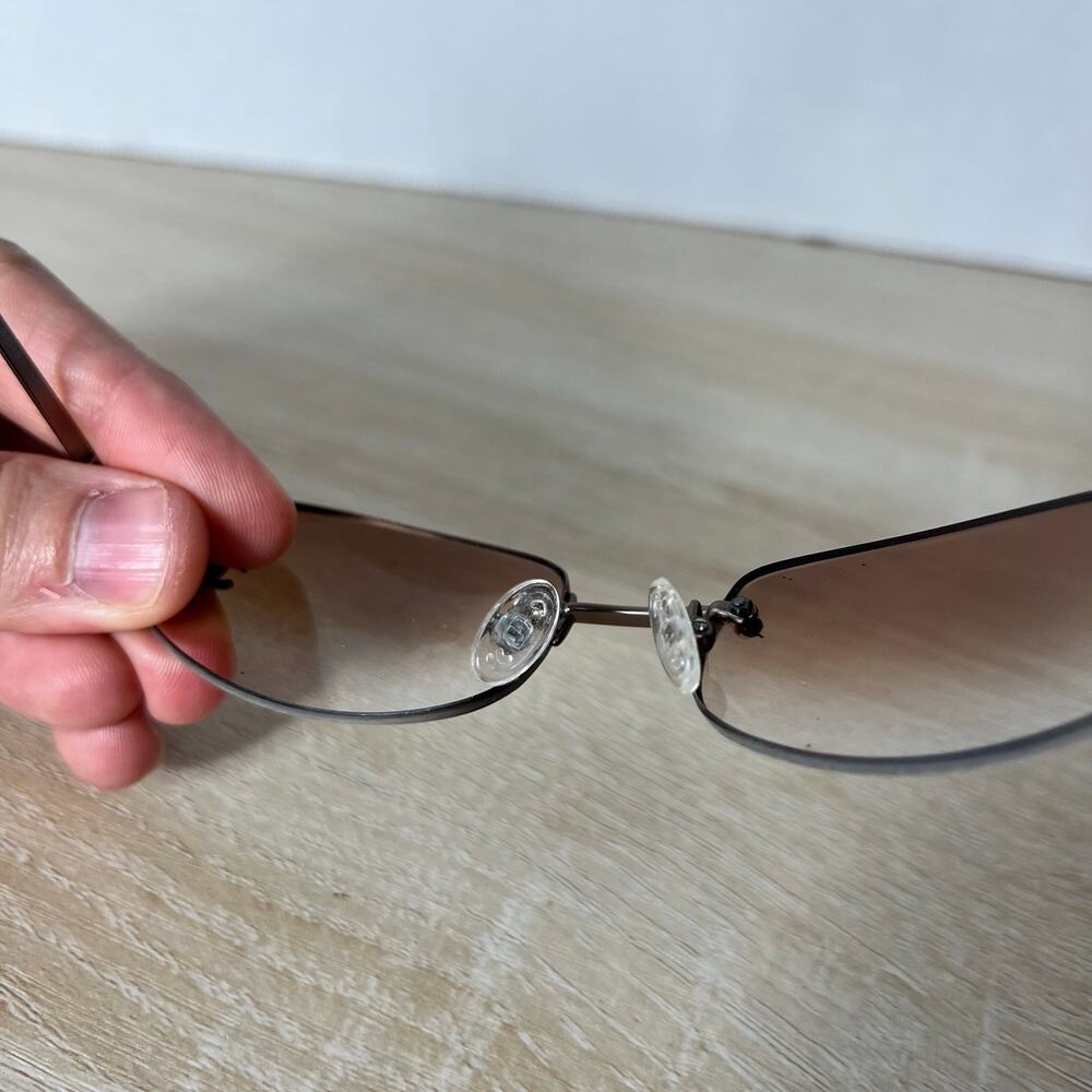 Chanel 4002 c.116/74 Sunglasses FRAMES ONLY Rimless Pink Rose Gold 54-19-130 - Picture 14 of 15
